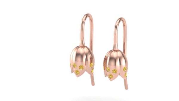 The Wild Charm Earrings - Mountain Fritillaria Lily